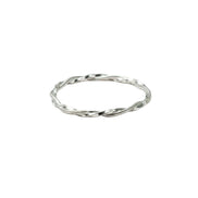 Silver Twist Elegance Ladies Kada