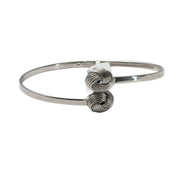 Silver Twin Knot Ladies Kada