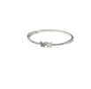 Silver Flutter Charm Ladies Kada