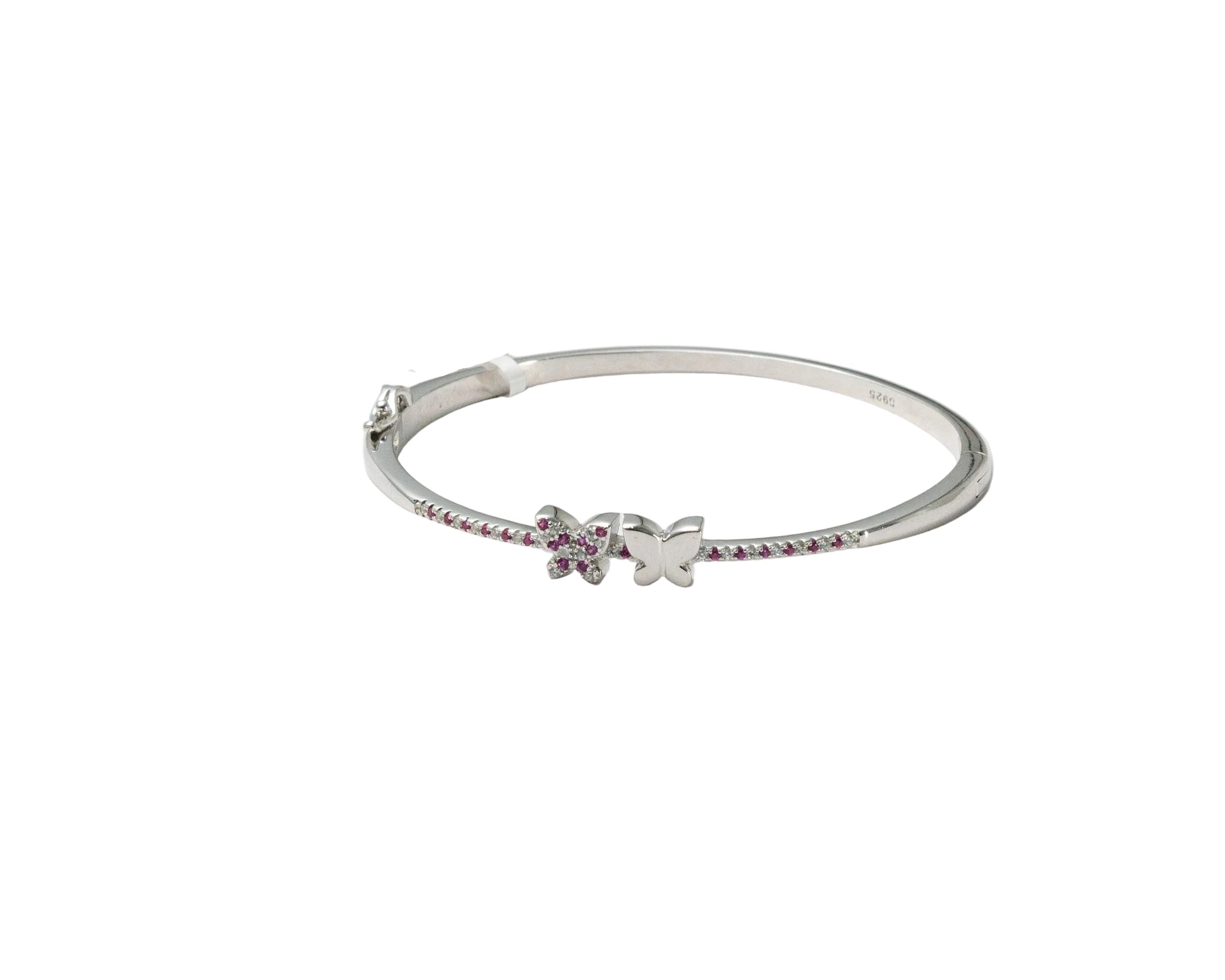 Silver Flutter Charm Ladies Kada