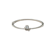 Silver Bloom Spark Ladies Kada