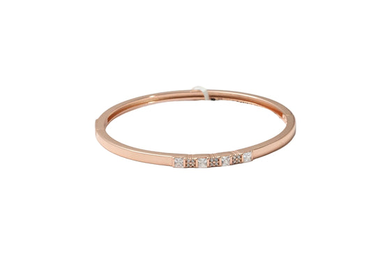 Silver Rosé Crystal Ladies Kada