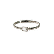 Silver Urban Lock Ladies Kada