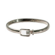 Silver Urban Lock Ladies Kada