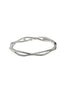 Silver Wave Twist Ladies Kada
