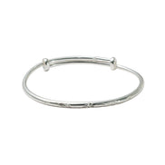 Silver Heritage Bloom Ladies Kada