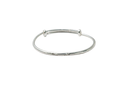 Silver Heritage Bloom Ladies Kada