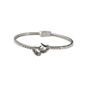 Silver Eternal Embrace Ladies Kada