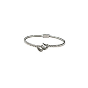 Silver Eternal Embrace Ladies Kada