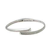 Silver Grace Curve Ladies Kada