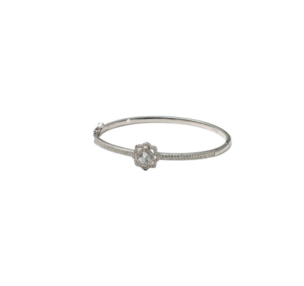 Silver Celeste Bloom Ladies Kada