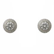 Silver Halo Spark Pendant Set