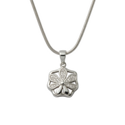 Silver Knot Pendant Set