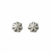 Silver Knot Pendant Set
