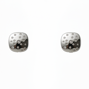 Silver Luna Dot Pendant Set