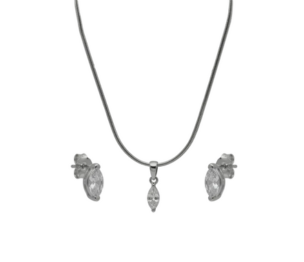 Silver Aeris Leaf Set