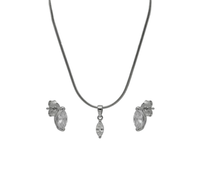 Silver Aeris Leaf Set