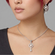 Silver Celestia Pearl Key Set