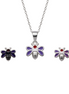 Silver Bloom Charm Necklace