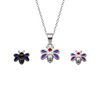 Silver Bloom Charm Necklace