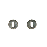 Silver Luna Shell Pendant Set