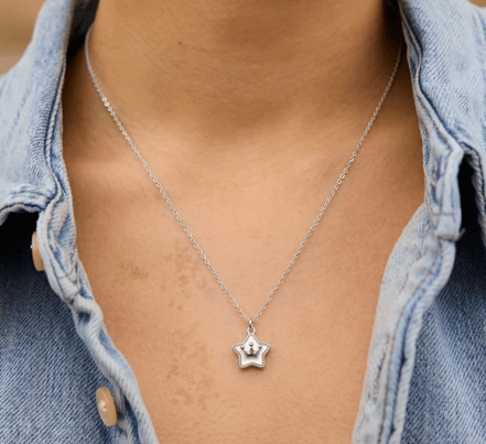 Silver Everyday Wish Star Necklace