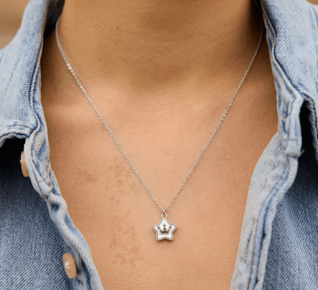 Silver Everyday Wish Star Necklace