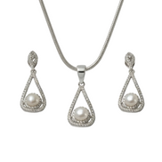 Elara Pearl Drop Set