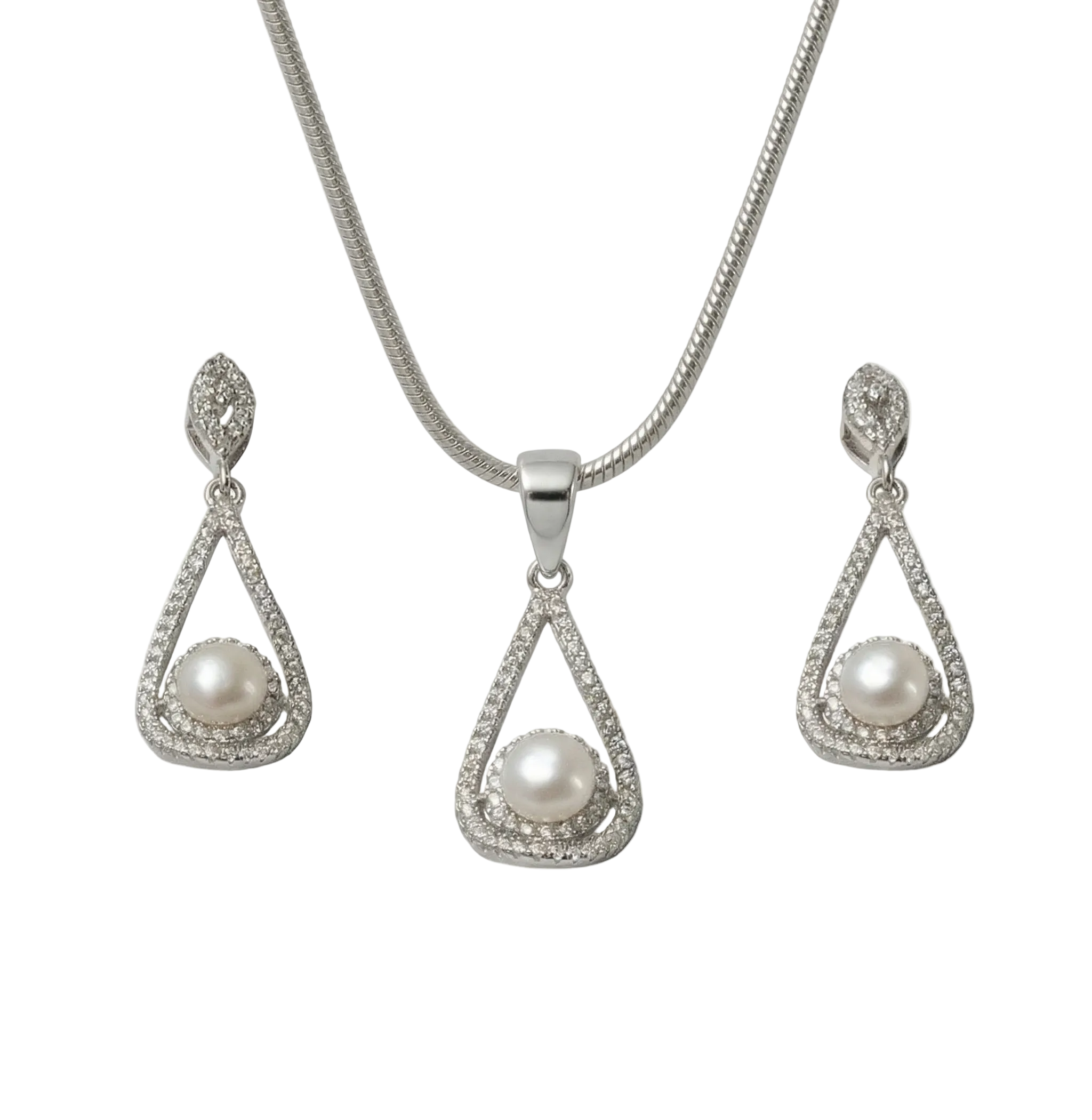 Elara Pearl Drop Set