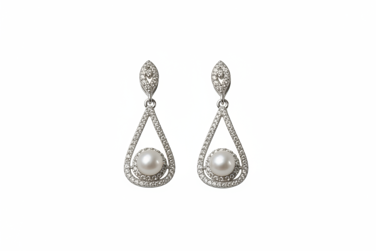 Elara Pearl Drop Set