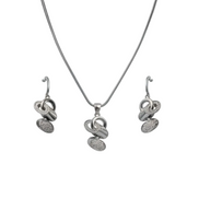 Serafina Leaf Pendant Set