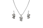 Serafina Leaf Pendant Set