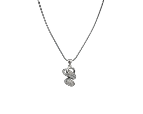 Serafina Leaf Pendant Set