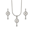 Silver Celestia Pearl Key Set