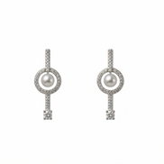 Silver Celestia Pearl Key Set