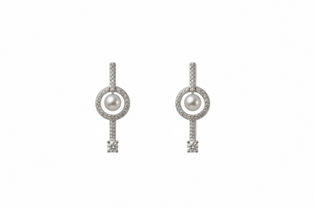 Silver Celestia Pearl Key Set