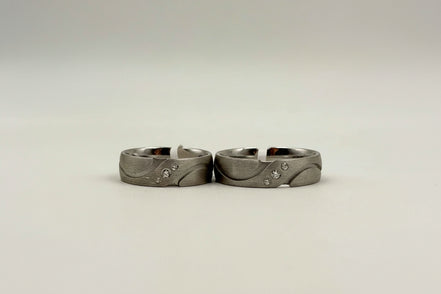 Silver Aurel Flow Ring