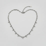Silver Celeste Link Necklace