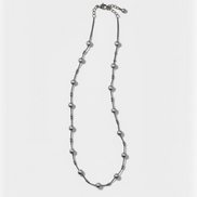 Silver Luna Pearl Necklace
