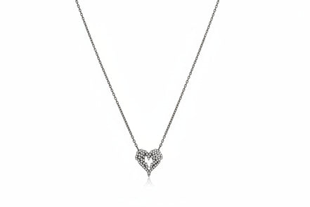 Silver Enchanted Heart Pendant
