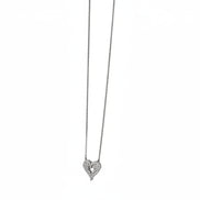 Silver Enchanted Heart Pendant