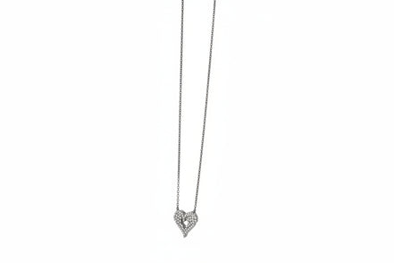 Silver Enchanted Heart Pendant