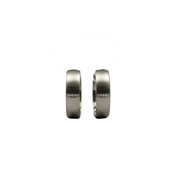 Silver Brushed Sterling Bands