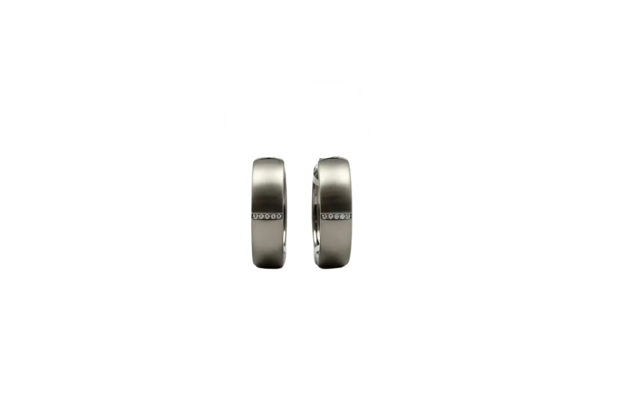 Silver Brushed Sterling Bands