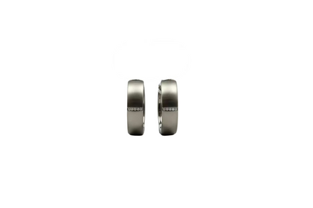 Silver Brushed Sterling Bands