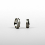 Silver Brushed Sterling Bands