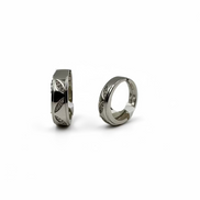 Silver Marquise Whisper Bands
