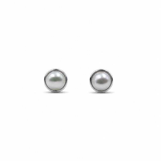 Aurelia Freshwater Pearl Stud Earrings