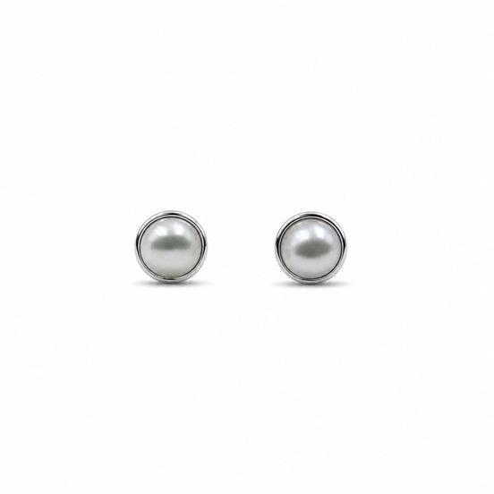 Aurelia Freshwater Pearl Stud Earrings