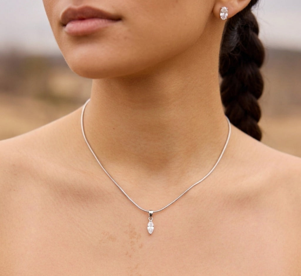 Silver Aeris Leaf Set